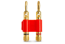 Load image into Gallery viewer, Hosa BNA-260RD Premium Dual Banana Plug- Red