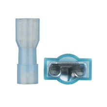 Load image into Gallery viewer, Install Bay BNFD187F Blue Nylon Female Quick Disconnect 16-14 Gauge .187