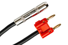 Charger l'image dans la galerie, Hosa BNP-116RD 1/4-inch TS Female to Dual Banana Speaker Adapter - Red