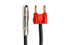 Charger l'image dans la galerie, Hosa BNP-116RD 1/4-inch TS Female to Dual Banana Speaker Adapter - Red