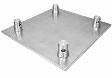 Load image into Gallery viewer, MR DJ DBP1414 Universal 14" × 14" Aluminum Base Plate for 12" Square Truss Systems