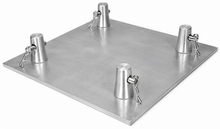 Load image into Gallery viewer, MR TRUSS BP1414 Universal 14" × 14" Aluminum Base Plate for 12" Square Truss Systems