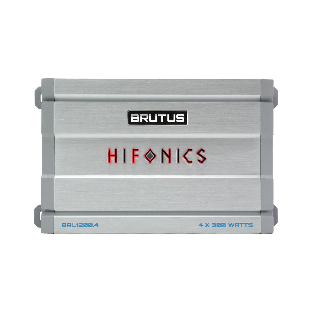 Hifonics BRL1200.4 BRUTUS BRL 1200 Watt Four Channel Amplifier