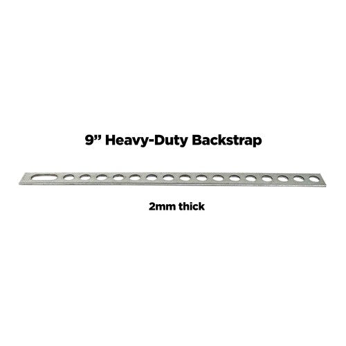 Install Bay BS9HD Metal Mounting Backstrap Heavy Duty 9 Inch - Each