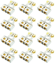 Charger l&#39;image dans la galerie, 12 Absolute BTC300N 0/2/4/6/8 AWG Single Negative Power Battery Terminal Connectors Chrome