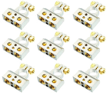 Load image into Gallery viewer, 9 Patron PBTC300N 0/2/4/6/8 AWG Single Negative Power Battery Terminal Connectors Chrome