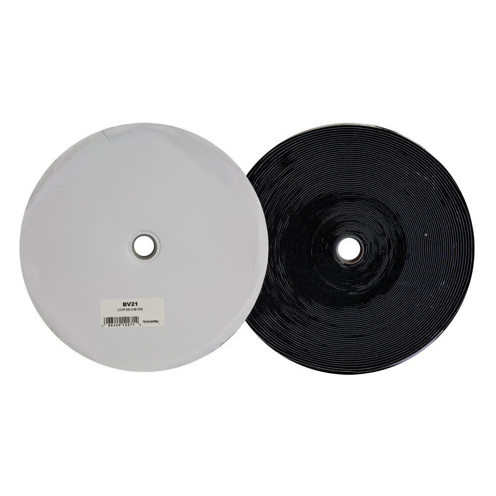 Install Bay BV21 Black Hook And Loop - 2 in x 1 yd