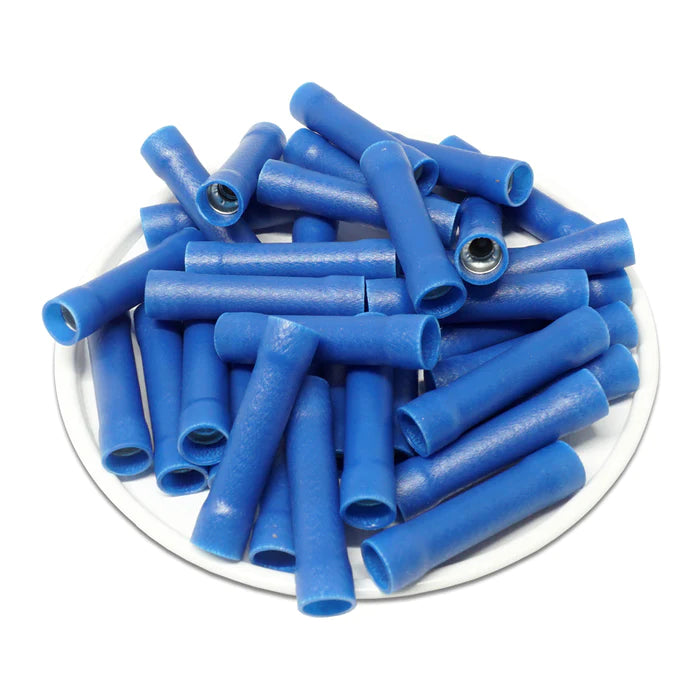 500PCS 16-14 Gauge AWG Blue Insulated Crimp Terminals Crimping Connectors