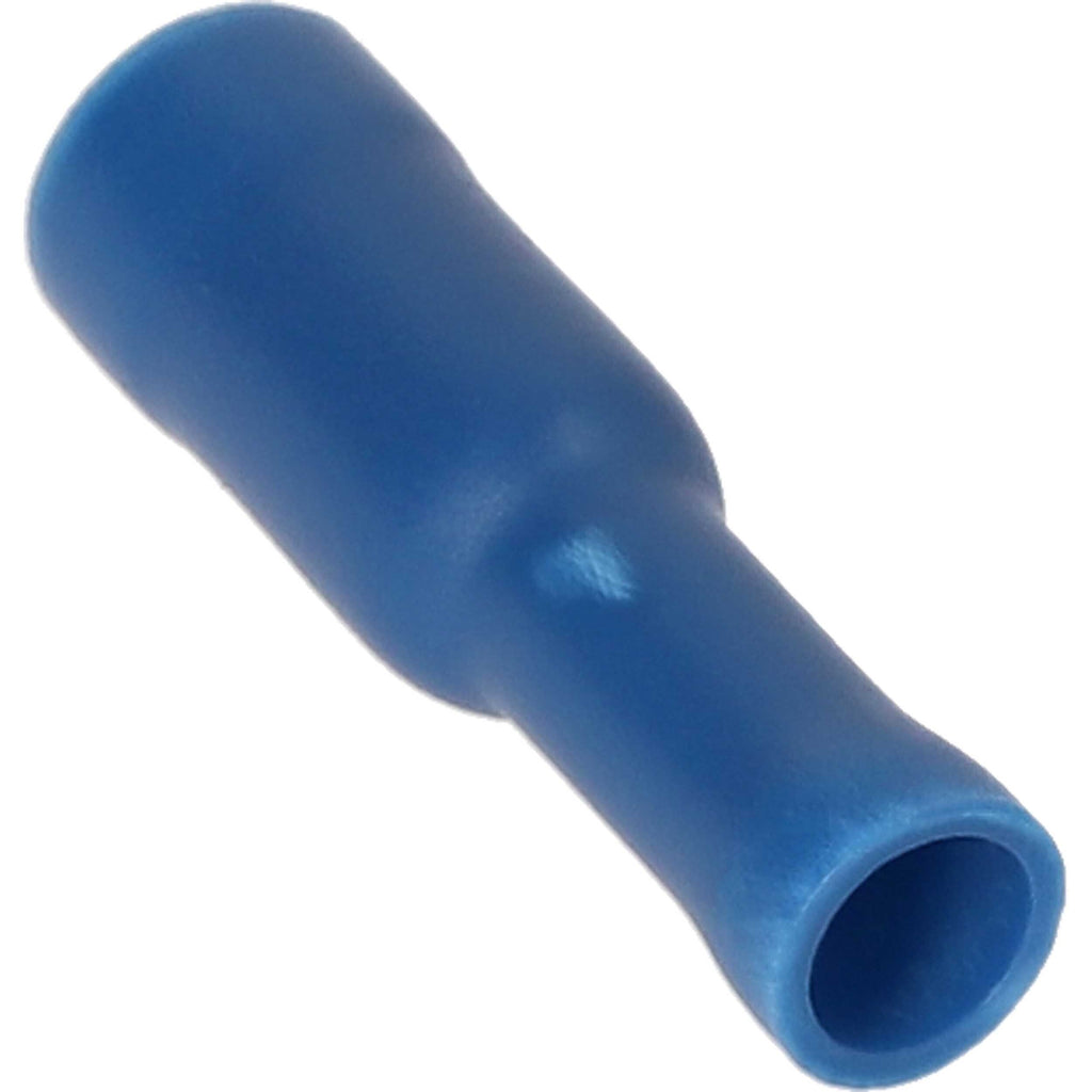 Install Bay BVFB Blue Vinyl Female Bullet Connector 16-14 Gauge .156
