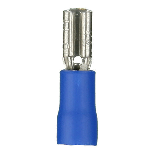 Install Bay BVFD110 Blue Vinyl Female Quick Disconnect 16-14 Gauge .110