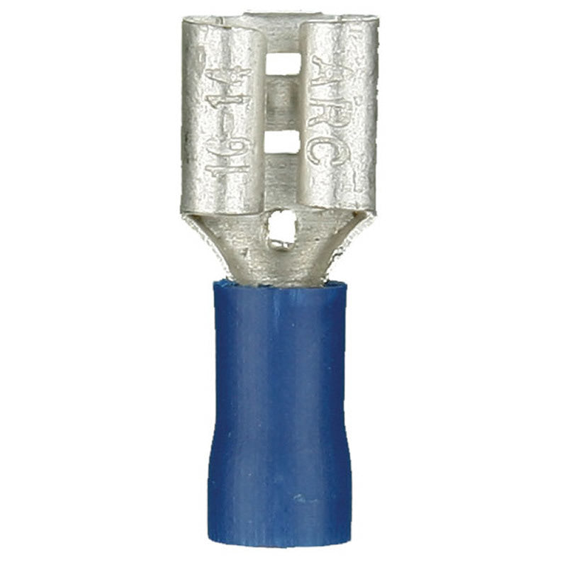 Install Bay BVFD205 Blue Vinyl Female Quick Disconnect 16-14 Gauge .205