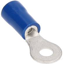 Load image into Gallery viewer, Install Bay BVRT10 Blue Vinyl Ring Terminal 16-14 Gauge #10 - Package of 100