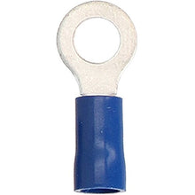 Charger l'image dans la galerie, Install Bay BVRT6 Blue Vinyl Ring Terminal 16-14 Gauge #6 - Package of 100