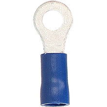 Charger l'image dans la galerie, Install Bay BVRT8 Blue Vinyl Ring Terminal 16-14 Gauge #8 - Package of 100