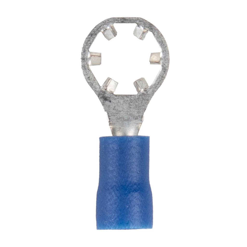 Install Bay BVSRT10 BLUE #10 STAR RING TERMINAL 16-14 Pack of 100