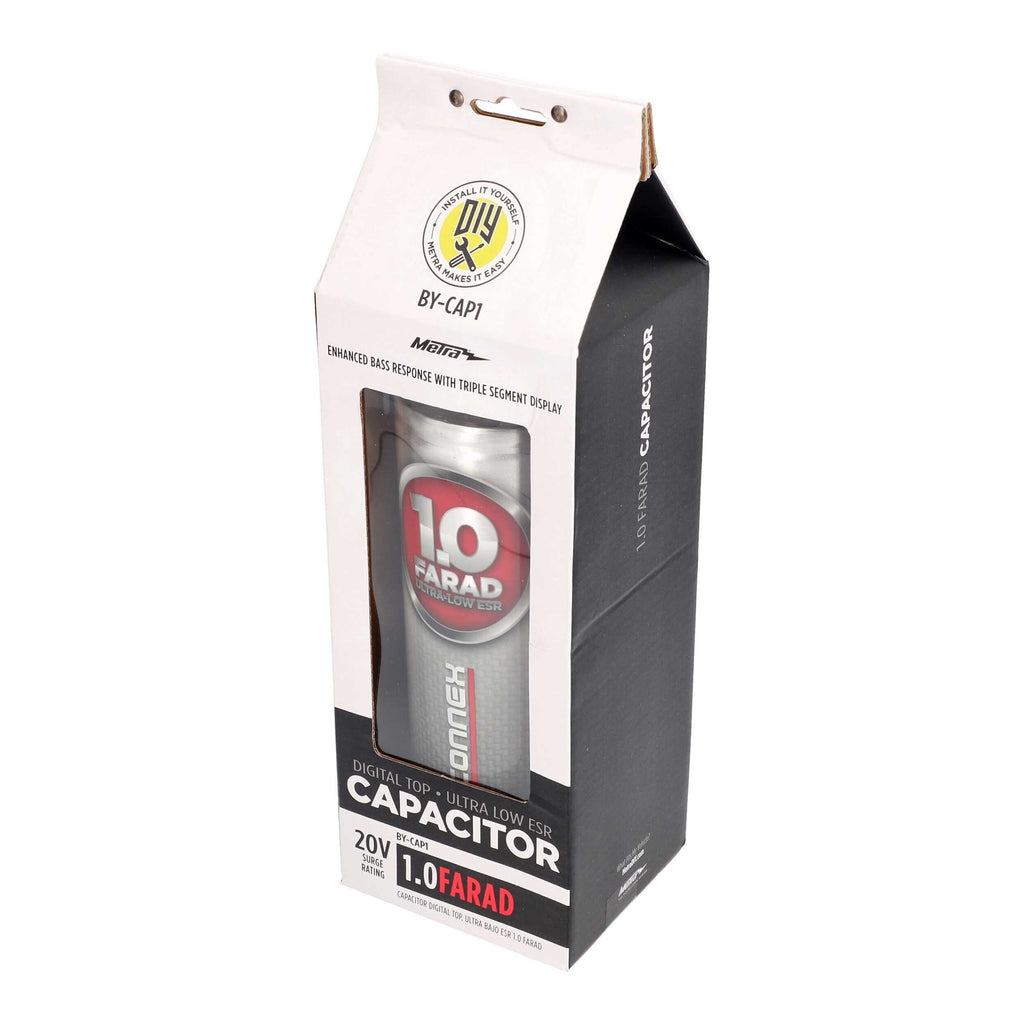 Metra BY-CAP1 One Farad Digital Capacitor Truconnex Silver