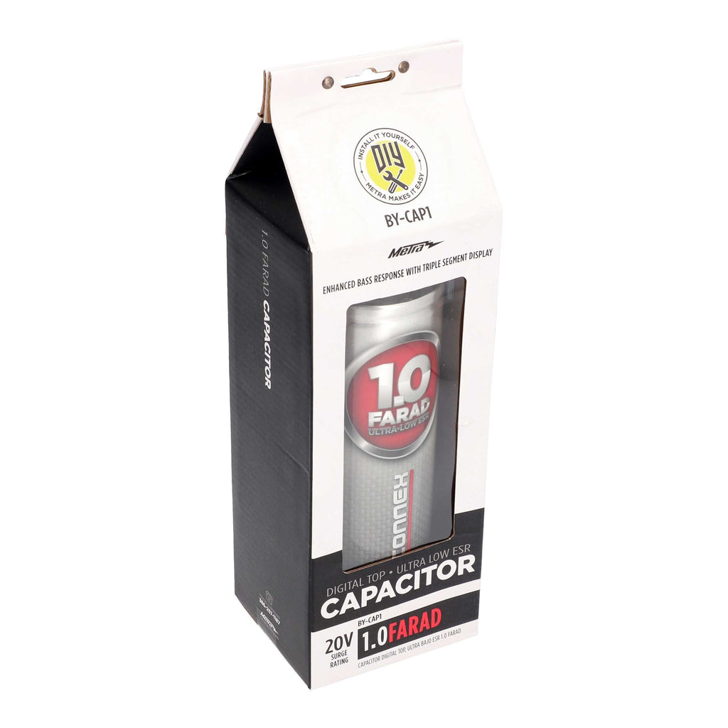 Metra TCCAP1D (By-Cap1) One Farad Digital Capacitor Truconnex Silver