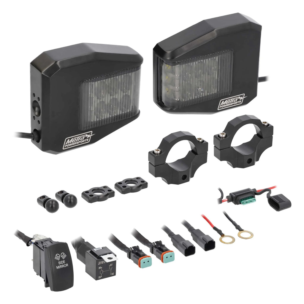 Powersports MPS-RBSVMS Side Mirror System - Pair