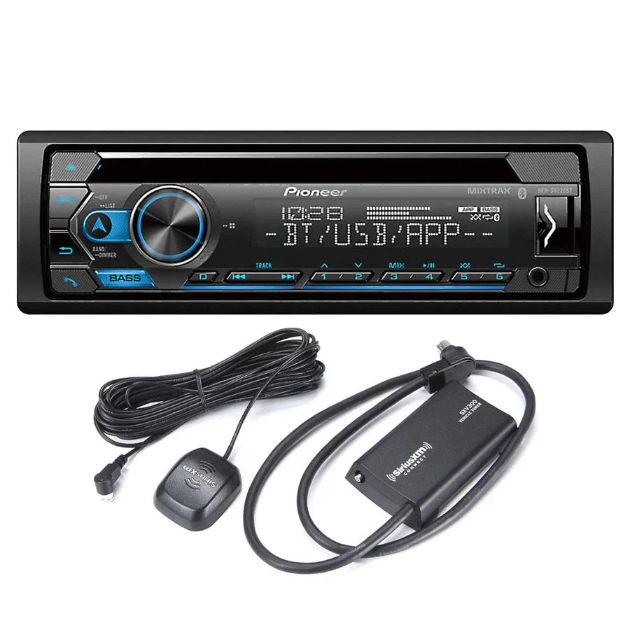 Pioneer DEH-S4220BT 1 DIN Car Audio CD Receiver Built-in Bluetooth & SiriusXM