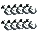 10 MR DJ CL35 Universal Multi-Purpose C Clamp Light Mounting Lighting Truss Mounts