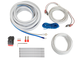 Cerwin Vega CAKM82 8 Gauge Complete Waterproof Amp Kit, 20ft. With RCA, Speaker Cable