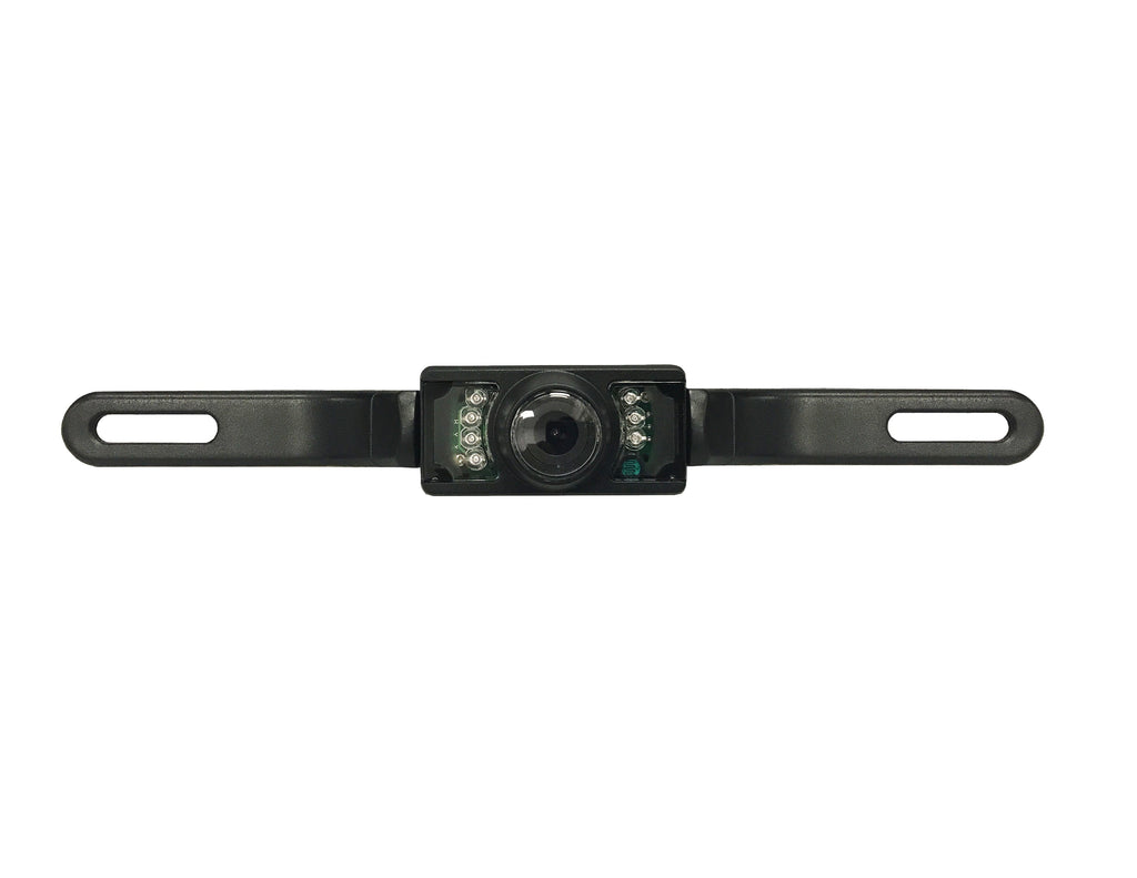 Absolute CAMPACK400 4 Inches Slim TFT LCD Universal Mount Monitor with License Plate Mount Rearview Night Vision Backup Camera