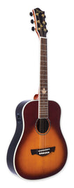 Tagima FERNIE EQ-CB Acoustic Guitar - Cherry Burst