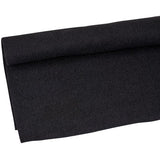 American Terminal TC20BK 20' Length X 4' Wide Black Carpet<BR/> Black Carpet for Speaker, Sub Box Carpet, RV, Boat, Marine, Truck, Car, Trunk Liner, PA DJ Speaker, Box, Upholstery Liner Carpet