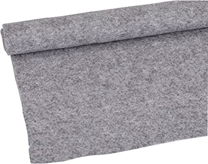 Absolute C150LG 150' x 4' Carpet 150' Length X 4' Wide Light Gray Carpet for Speaker, Sub Box Carpet, RV, Boat, Marine, Truck, Car, Trunk Liner, PA DJ Speaker, Box, Upholstery Liner Carpet