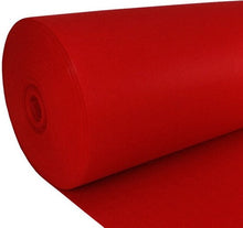 Charger l&#39;image dans la galerie, Absolute C10RD 10-Feet Long/4-Feet Wide Carpet for Speaker Sub Box, RV Truck Car/Trunk Laner (Red)