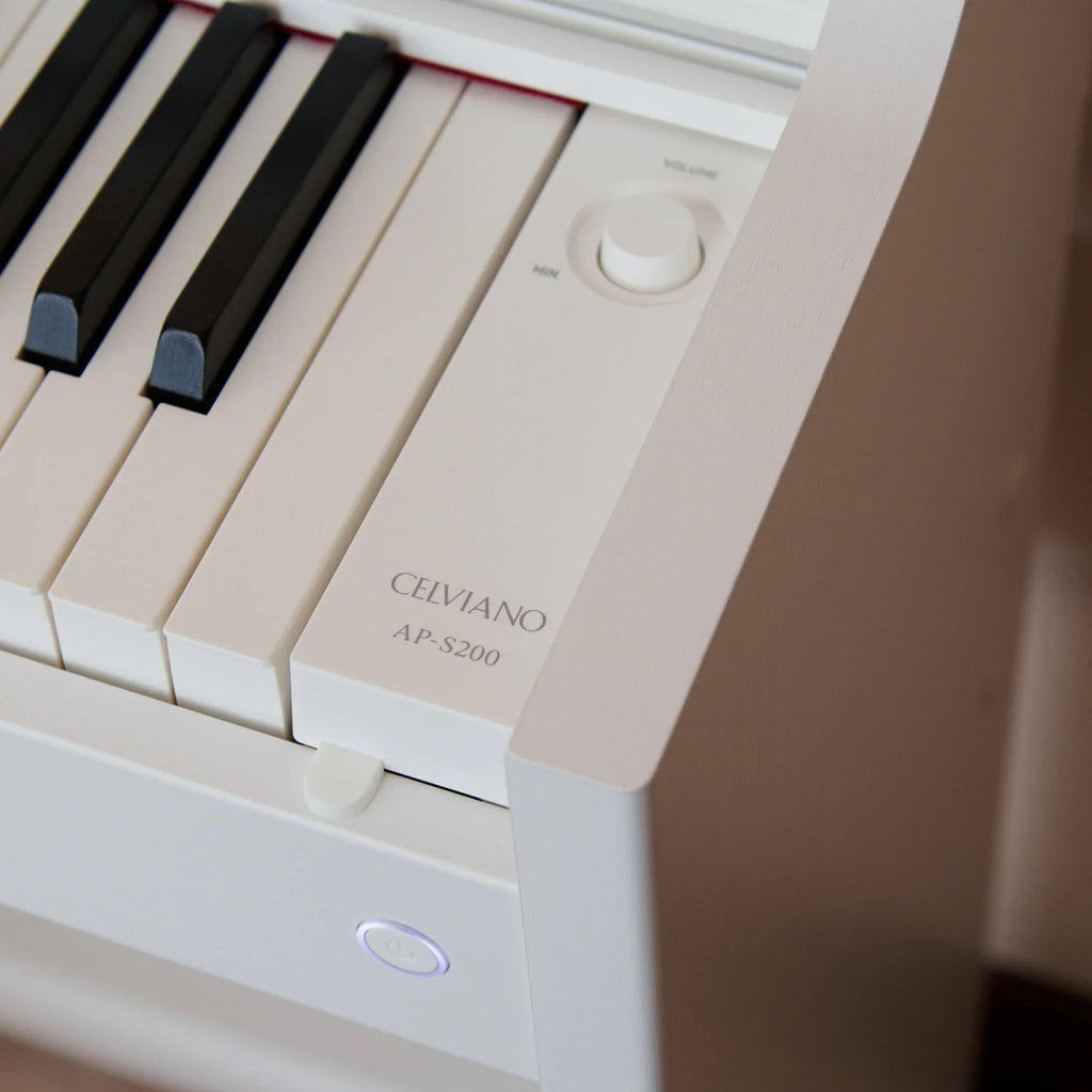 Casio Celviano APS200GB Digital Upright Piano - Gray/Beige