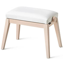 Charger l'image dans la galerie, Casio BG-50WE Adjustable Piano Bench - White