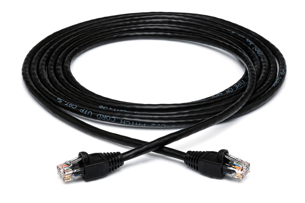 Hosa CAT-5100BK Cat 5e Ethernet Cable - 100 foot