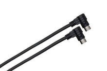 Charger l'image dans la galerie, Hosa CCD-103 Right-angle 8-pin Mini-DIN Cable for DJ CD Players - 3 foot