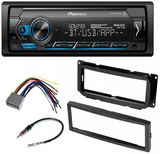 Pioneer MVH-S322BT Car Stereo Single Din Kit Fit 2002-2004 Dodge Dakota