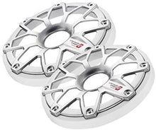 Charger l'image dans la galerie, Cerwin Vega SM8FGW RPM Stroker 8" Flush Mount Speaker Grill, White/Stainless Pair