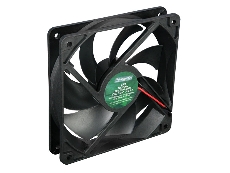 Install Bay CF2 Cooling Fan 4.72 Inches Square x 1 Inch Deep - Each