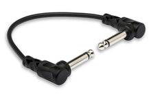 Charger l'image dans la galerie, Hosa CFS-112 Guitar Pedalboard Patch Cable - Right Angle to Right Angle - 12 inch