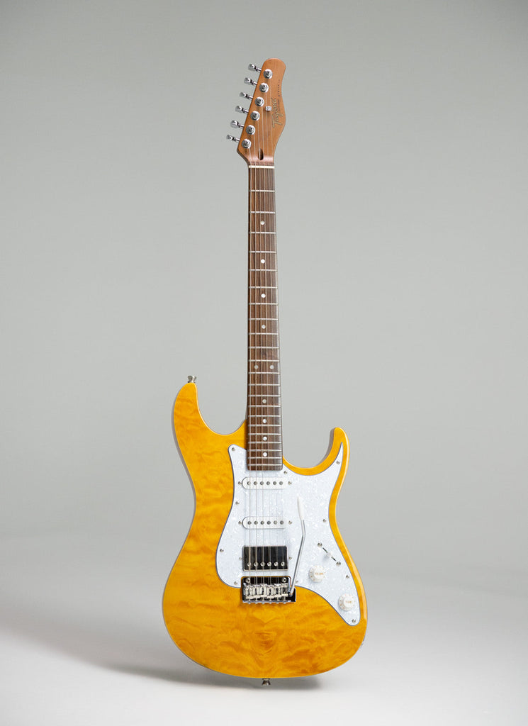 Tagima Stella DW-TAMB-DF/PW Electric Guitar - Transparent Orange