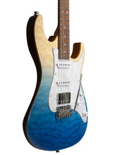 Load image into Gallery viewer, Tagima Stella DW-TBLF-DF/PW Electric Guitar - Transparent Blue