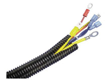 Load image into Gallery viewer, American Terminal 5 Feet Black 1" Split Wire Loom Conduit Polyethylene Tubing Black