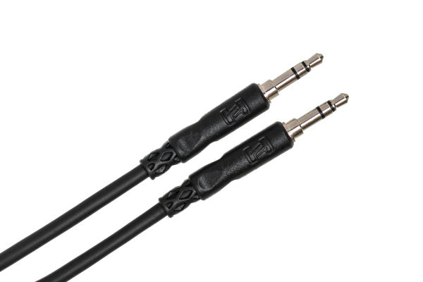 Hosa CMM-303 Interconnect Cable - 3.5mm TS Male to 3.5mm TS Male - 3 foot