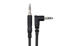 Hosa CMM-105R Stereo Interconnect Cable 3.5mm TRS Male to Right angle 3.5mm TRS Male - 5 foot