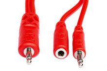 Load image into Gallery viewer, Hosa CMM-515Y Hopscotch Eurorack Patch Cables - 6 inch (Red) 5-pack