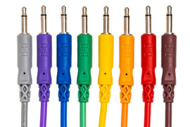 Hosa CMM-815 Eurorack Patch Cables 8-pack - 6 inch (Assorted Colors)