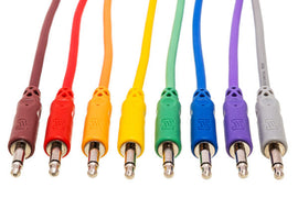 Hosa CMM-890 Eurorack Patch Cables 8-pack - 3 foot (Assorted Colors)