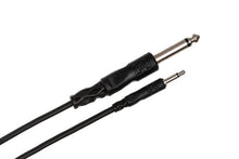 Charger l'image dans la galerie, Hosa CMP-310 Interconnect Cable - 3.5mm TS Male to 1/4-inch TS Male - 10 foot
