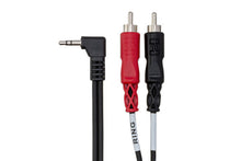 Load image into Gallery viewer, Hosa CMR-225 Stereo Breakout Cable - 3.5mm TRS Male to Left and Right RCA Male - 25 foot