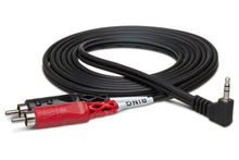 Load image into Gallery viewer, Hosa CMR-215 Stereo Breakout Cable - 3.5mm TRS Male to Left and Right RCA Male - 15 foot