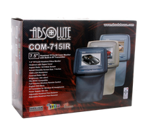 Load image into Gallery viewer, Absolute COM715IRB 7.5" Universal Headrest TFT/LCD Monitor W/IR Zipper Cover